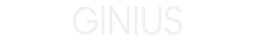 Custom Neon Sign Online Editor GINIUS