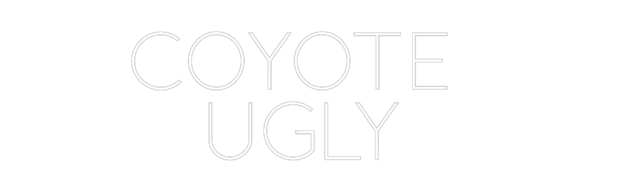 Custom Neon Sign Online Editor COYOTE 
UGLY