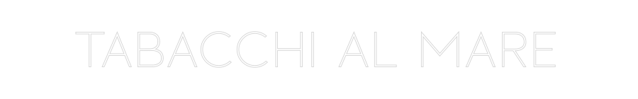 Custom Neon Sign Online Editor TABACCHI Al M...