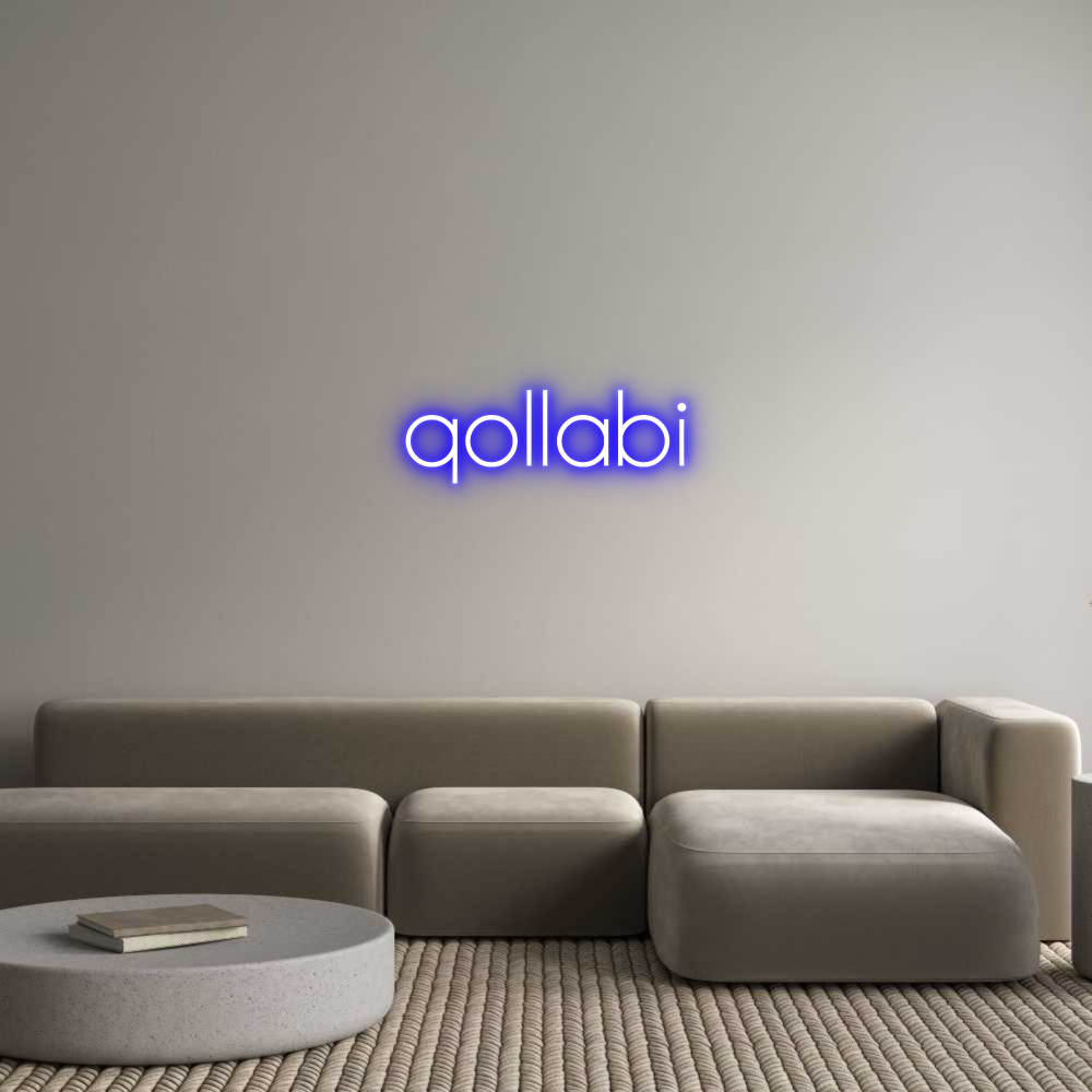 Custom Neon Sign Online Editor qollabi