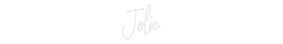 Custom Neon Sign Online Editor Jolie