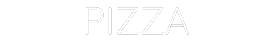 Custom Neon Sign Online Editor PIZZA