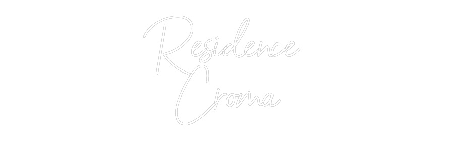 Custom Neon Sign Online Editor Residence 
C...