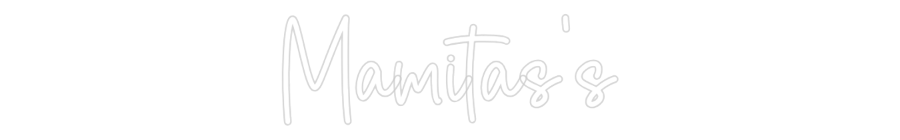 Custom Neon Sign Online Editor Mamitas's