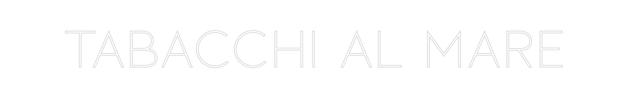 Custom Neon Sign Online Editor TABACCHI Al m...