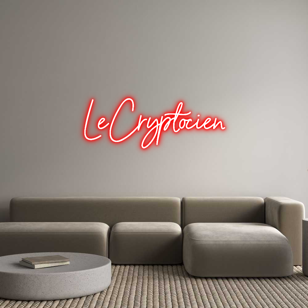 Custom Neon Sign Online Editor LeCryptocien