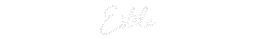 Custom Neon Sign Online Editor Estela