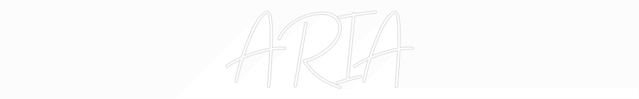 Custom Neon Sign Online Editor ARIA