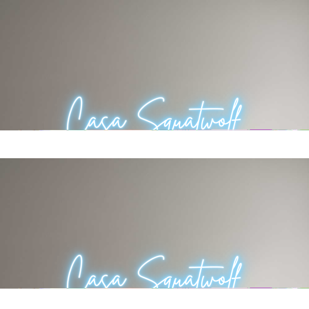 Custom Neon Sign Online Editor Casa Squatwolf