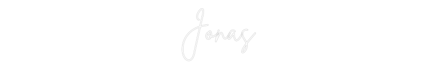 Custom Neon Sign Online Editor Jonas