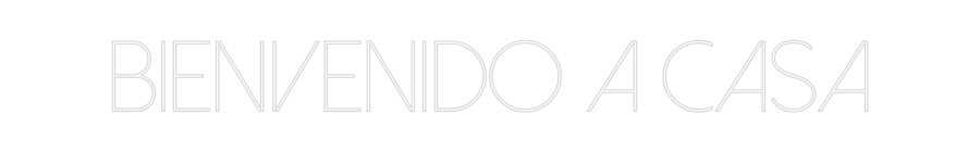 Custom Neon Sign Online Editor Bienvenido a ...