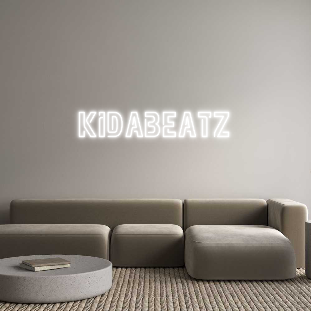 Custom Neon Sign Online Editor kidabeatz