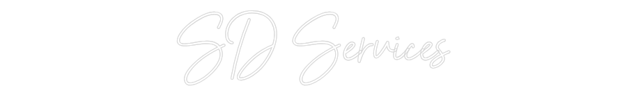Custom Neon Sign Online Editor SD Services