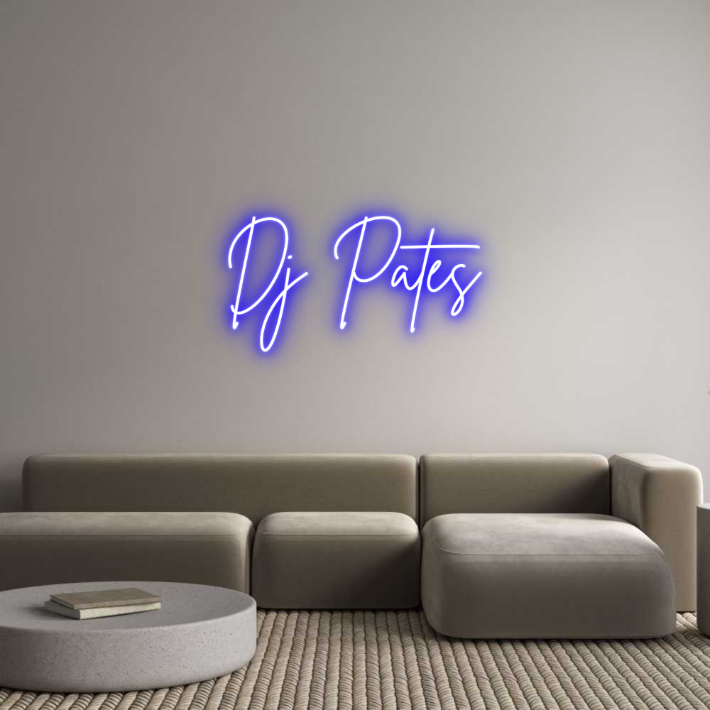 Custom Neon Sign Online Editor Dj Pates
