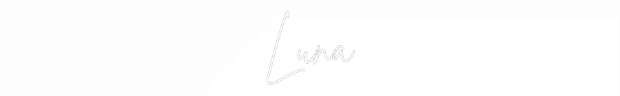 Custom Neon Sign Online Editor Luna