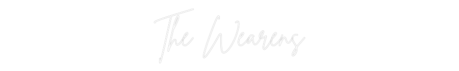 Custom Neon Sign Online Editor The Wearens