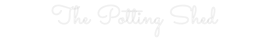 Custom Neon Sign Online Editor The Potting S...