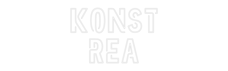 Custom Neon Sign Online Editor KONST
Rea