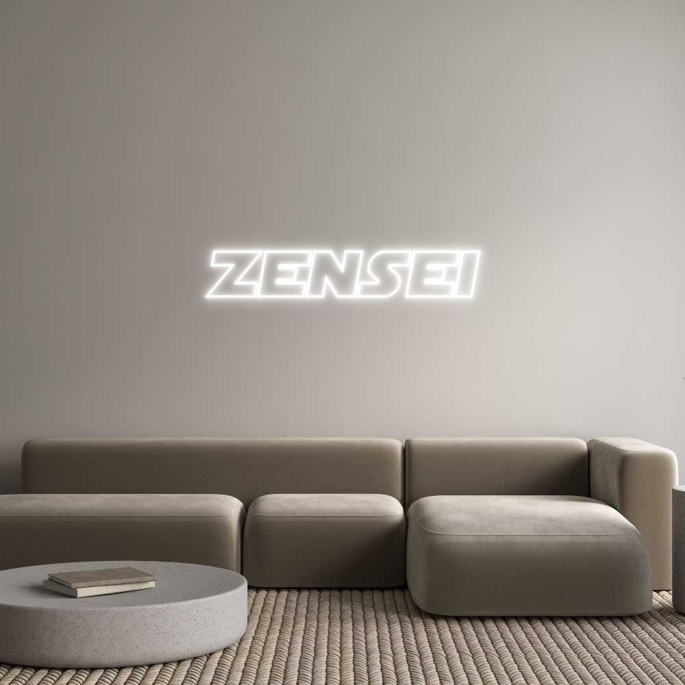 Custom Neon Sign Online Editor Zensei