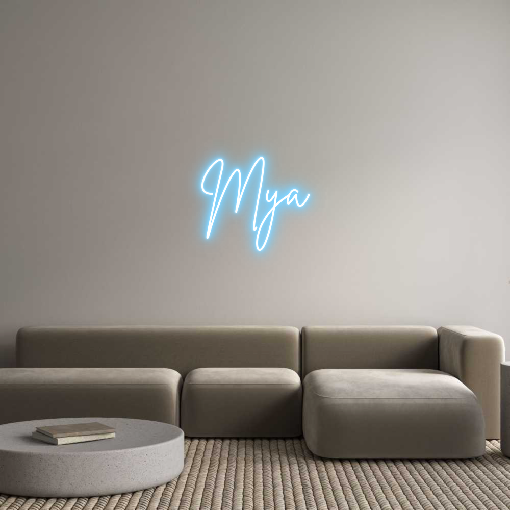 Custom Neon Sign Online Editor Mya