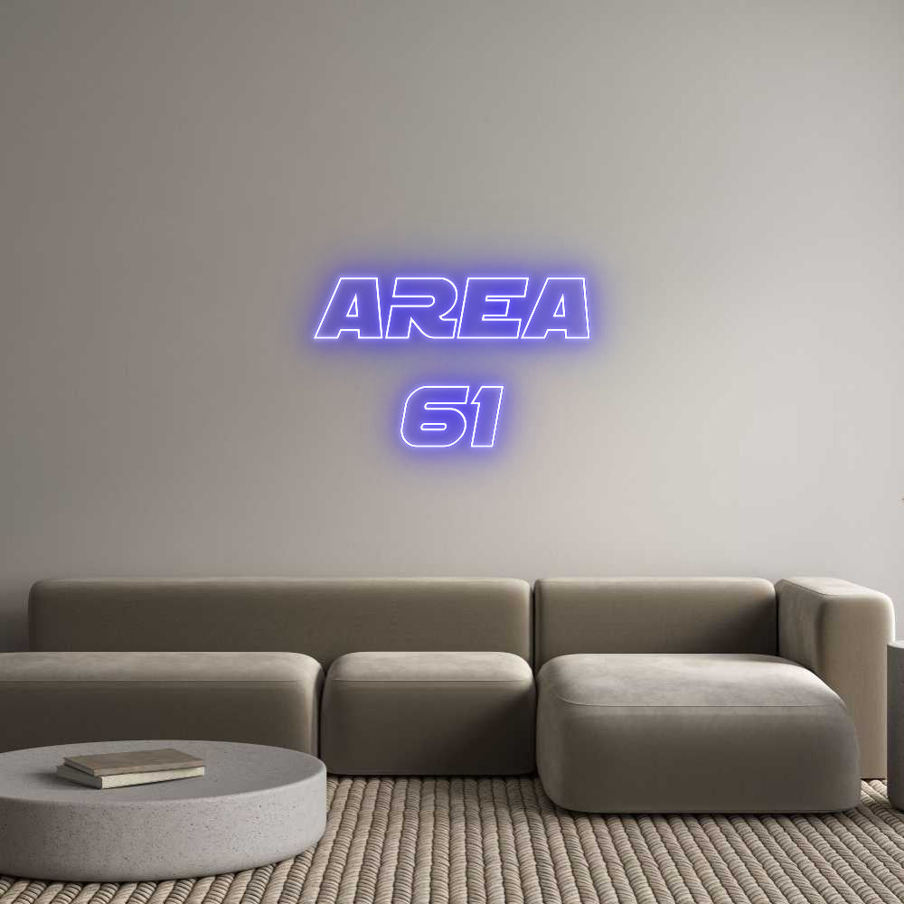 Custom Neon Sign Online Editor AREA
61