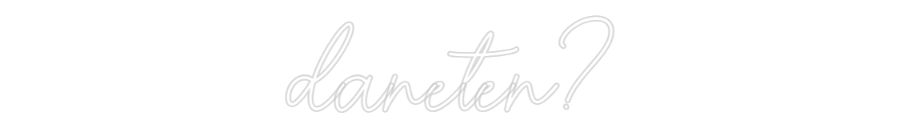 Custom Neon Sign Online Editor daneten?