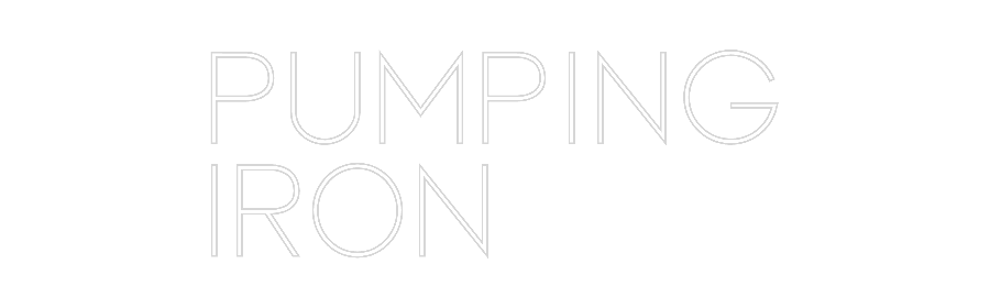 Custom Neon Sign Online Editor Pumping
Iron