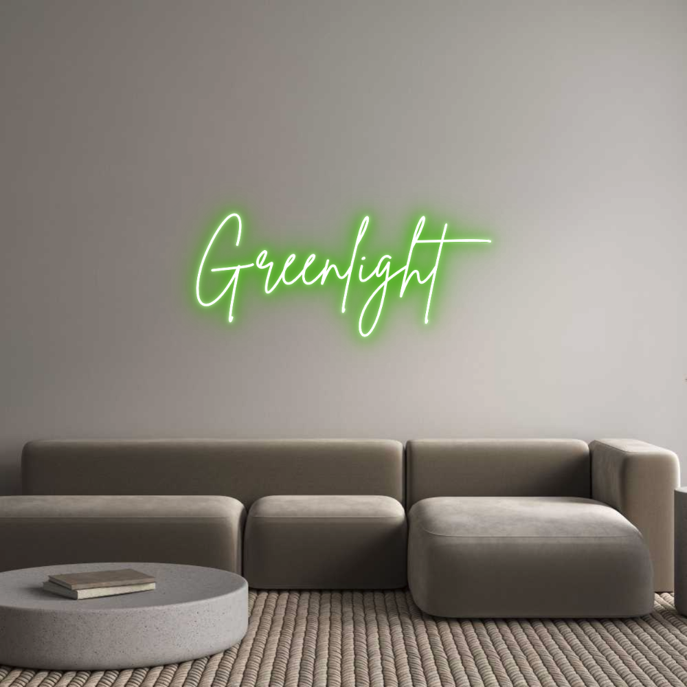 Custom Neon Sign Online Editor Greenlight