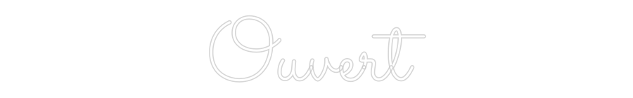 Custom Neon Sign Online Editor Ouvert
