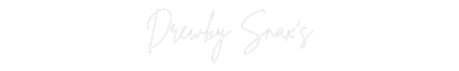 Custom Neon Sign Online Editor Drewby Snax’s