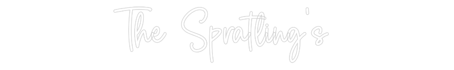 Custom Neon Sign Online Editor The Spratling...