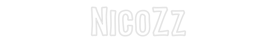 Custom Neon Sign Online Editor NicoZz