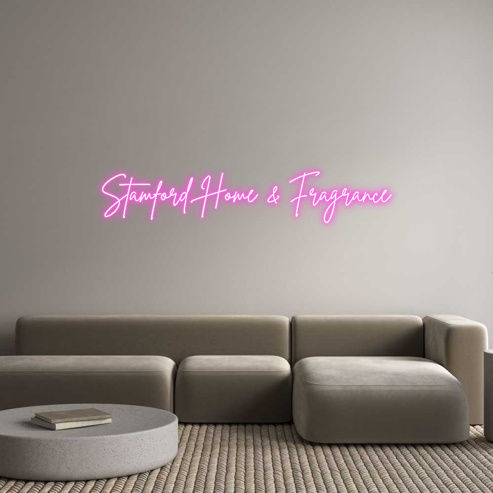 Custom Neon Sign Online Editor Stamford Hem...