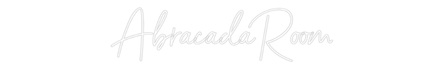 Custom Neon Sign Online Editor AbracadaRoom
