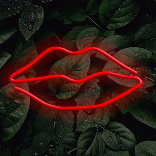 LIPS LED NEON Bord - Planeet Neon in Londen Neon Zeichen gemacht