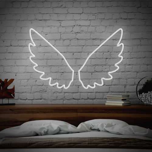 Angel Wings LED Neonskylt - Planet Neon Made in London Neon Signs