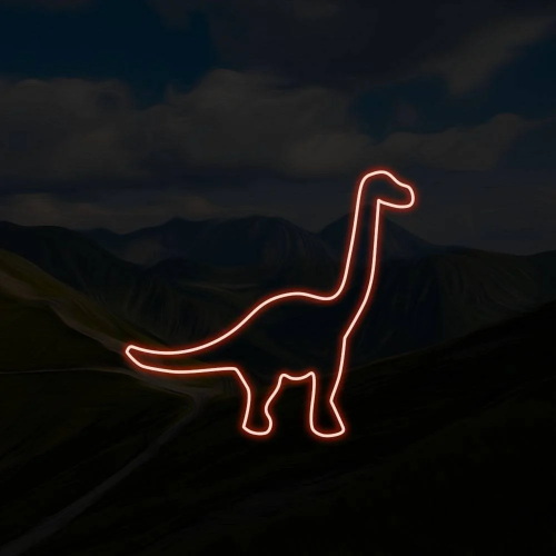 Dino leidde neon tegn - Planet Neon lavet i London Neon Skilte