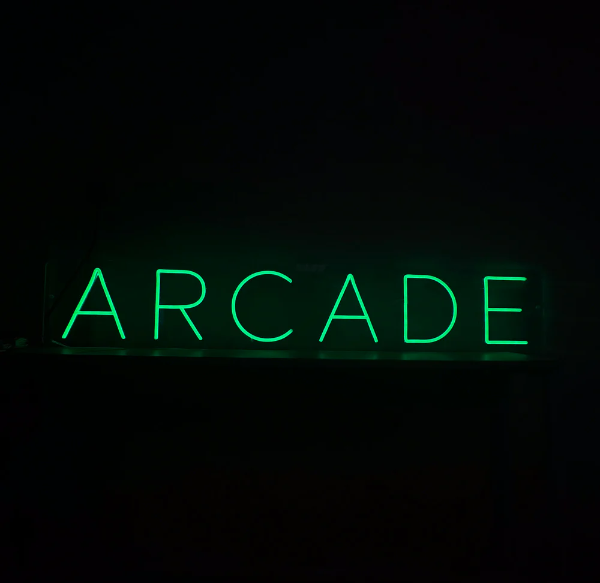 Insegna al neon a LED Arcade RS