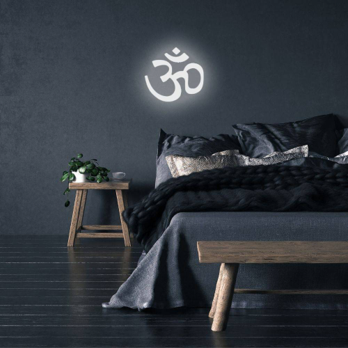 Panneau néon LED Hindu Om - Planet Neon Fabriqué à Londres