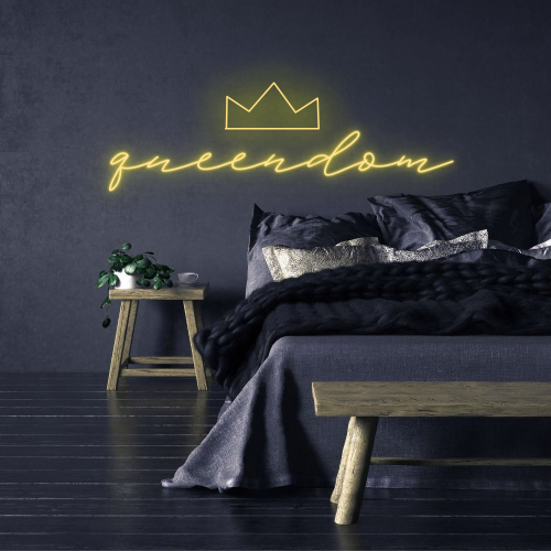 Queendom LED Neonschild - Planet Neon Made in London Neonschilder