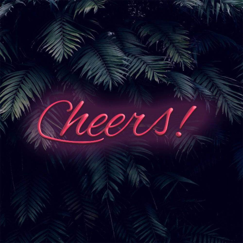 Cheers Led Neon Sign - Lavet i London Party Neon Skilte