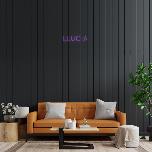 Señal de neón personalizado met 3 personalisatielijnen: hechas in Londres - Editor en linea - LED Neon Light