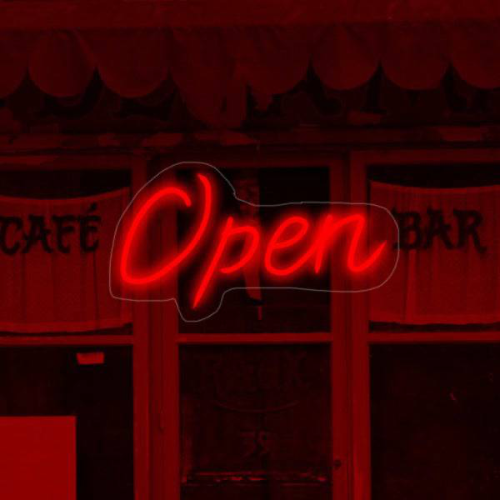 Open LED Neon Sign