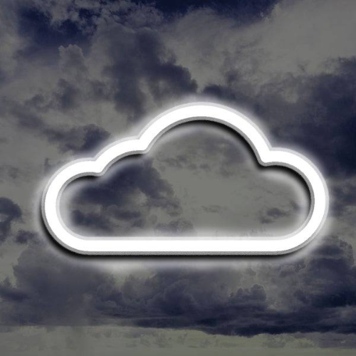 Cloud -LED -Neonzeichen - كوكب النيون في لندن Neon Zeichen Hergestellt