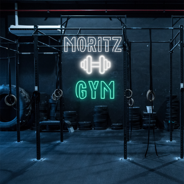 Panneau néon LED personnalisé Gym Part