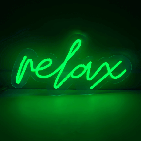 Insegna al neon LED Relax RS