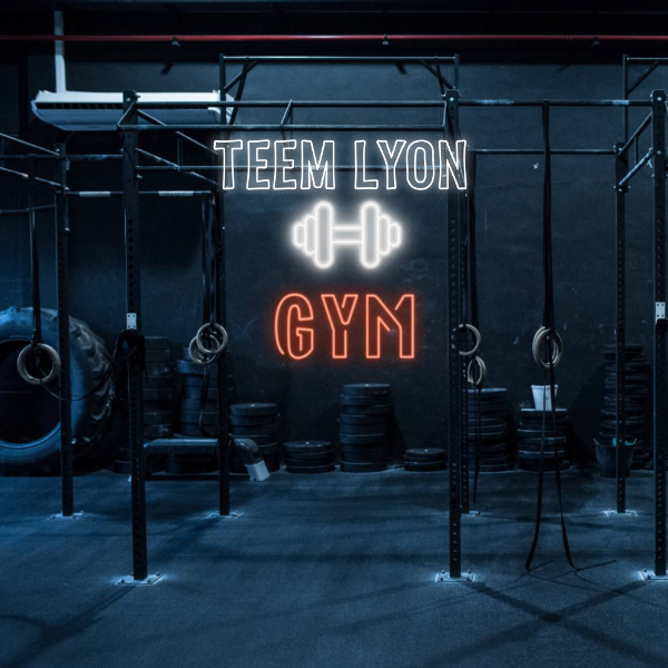 Enseigne au néon LED personnalisée Gym Part