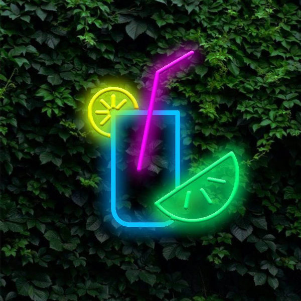 Lemonade Drink LED Neon Sign - Made in London Restauranter Neon Signs