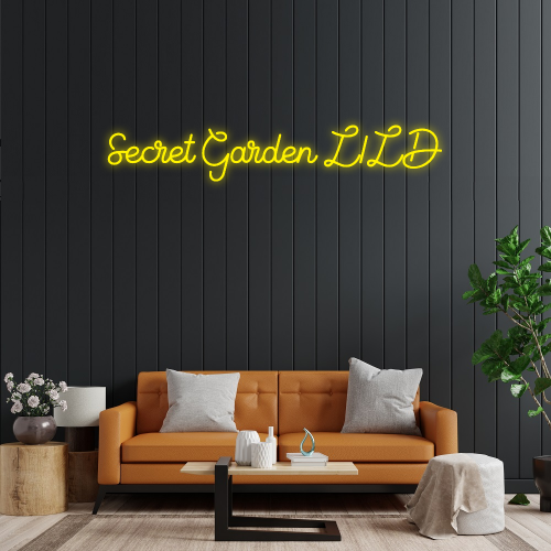 Segno neon personalizzato con 3 linee personalizzate - Made a Londra - Editor online - LED Neon Light