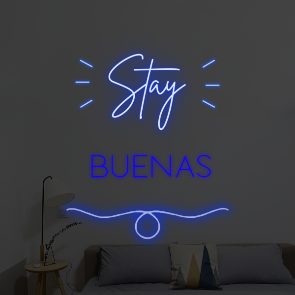 Letrero de néon LED personalizado Stay Part